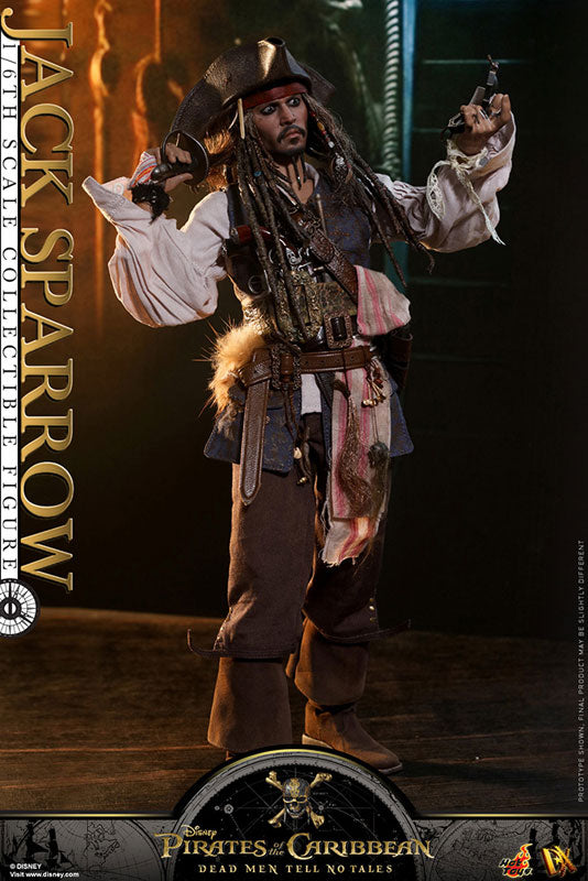 Movie Masterpiece DX "Pirates of the Caribbean: Dead men tell no tales" 1/6 Scale Figure Jack Sparrow