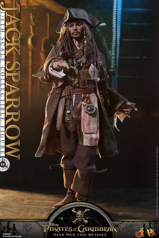 Movie Masterpiece DX "Pirates of the Caribbean: Dead men tell no tales" 1/6 Scale Figure Jack Sparrow