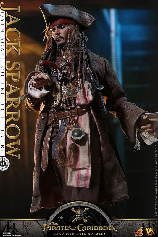 Movie Masterpiece DX "Pirates of the Caribbean: Dead men tell no tales" 1/6 Scale Figure Jack Sparrow