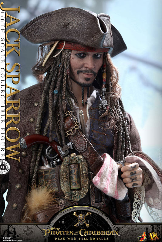 Movie Masterpiece DX "Pirates of the Caribbean: Dead men tell no tales" 1/6 Scale Figure Jack Sparrow