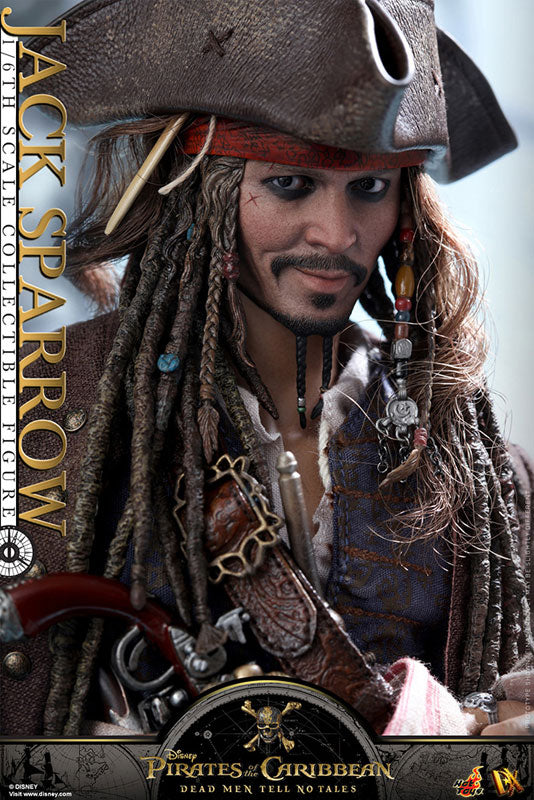 Movie Masterpiece DX "Pirates of the Caribbean: Dead men tell no tales" 1/6 Scale Figure Jack Sparrow