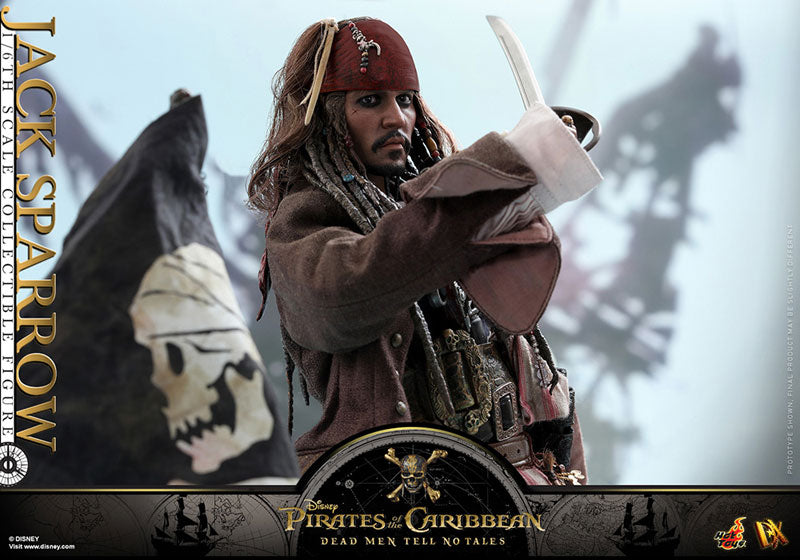 Movie Masterpiece DX "Pirates of the Caribbean: Dead men tell no tales" 1/6 Scale Figure Jack Sparrow