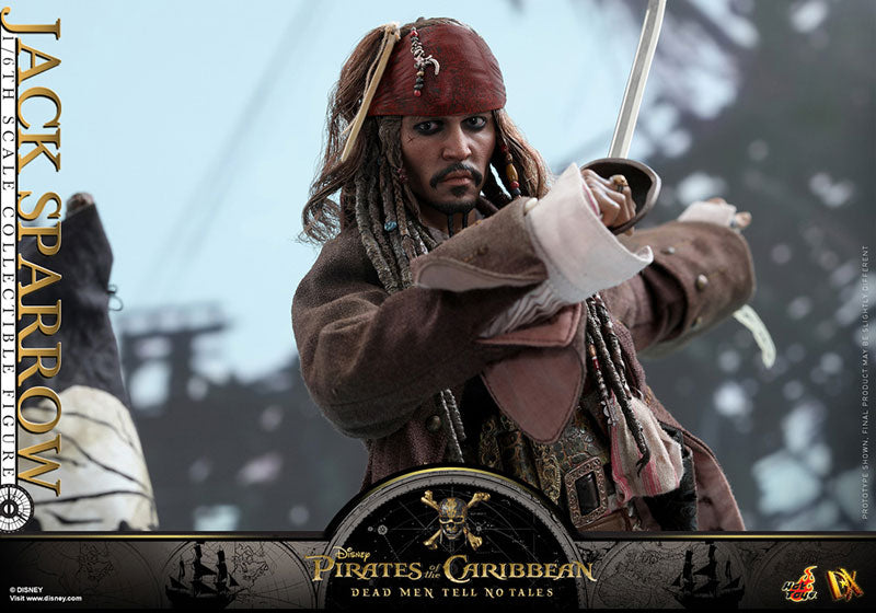 Movie Masterpiece DX "Pirates of the Caribbean: Dead men tell no tales" 1/6 Scale Figure Jack Sparrow