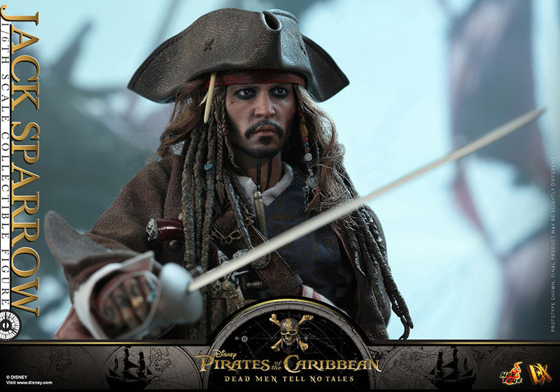 Movie Masterpiece DX "Pirates of the Caribbean: Dead men tell no tales" 1/6 Scale Figure Jack Sparrow