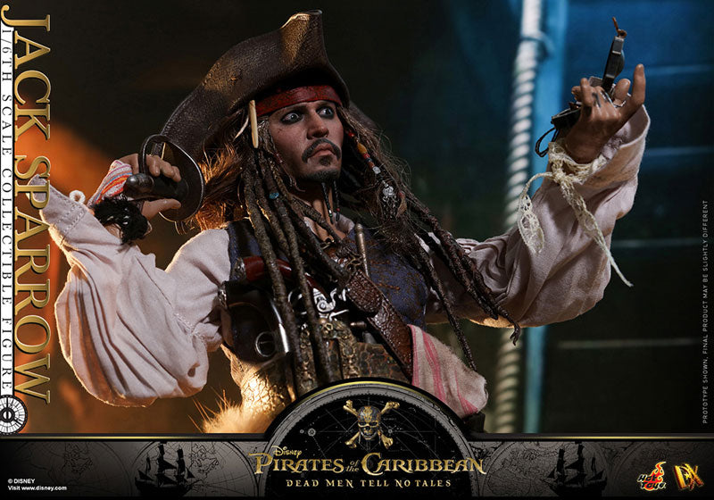 Movie Masterpiece DX "Pirates of the Caribbean: Dead men tell no tales" 1/6 Scale Figure Jack Sparrow