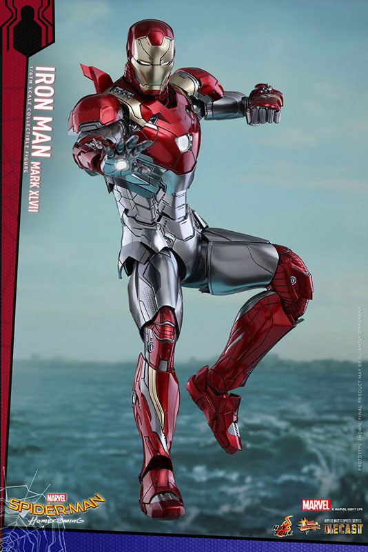 Movie Masterpiece DIECAST "Spider-Man: Homecoming" 1/6 Scale Figure Iron Man Mark. 47 | animota