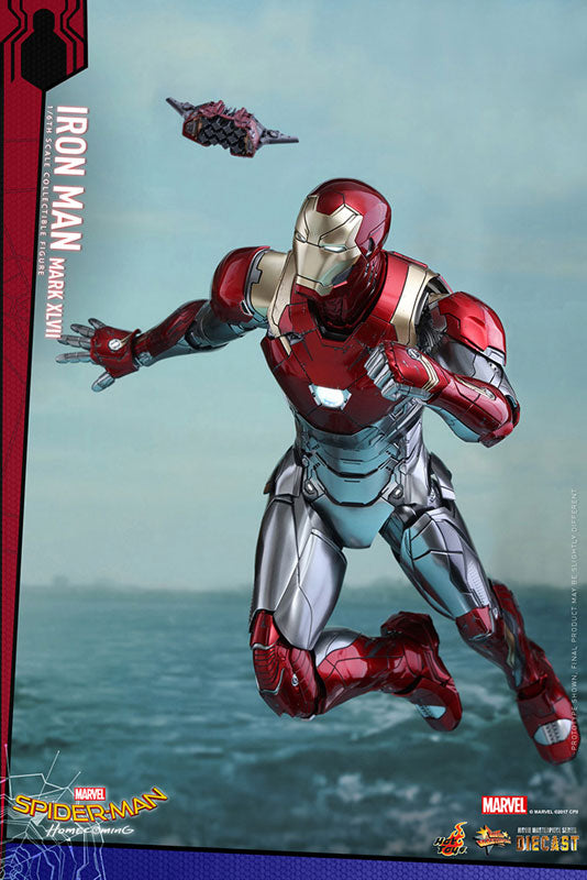 Movie Masterpiece DIECAST "Spider-Man: Homecoming" 1/6 Scale Figure Iron Man Mark. 47 | animota