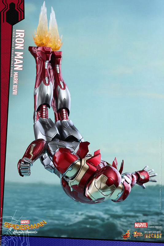 Movie Masterpiece DIECAST "Spider-Man: Homecoming" 1/6 Scale Figure Iron Man Mark. 47 | animota