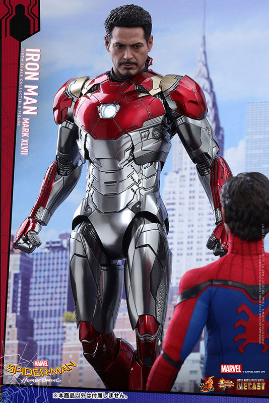 Movie Masterpiece DIECAST "Spider-Man: Homecoming" 1/6 Scale Figure Iron Man Mark. 47 | animota