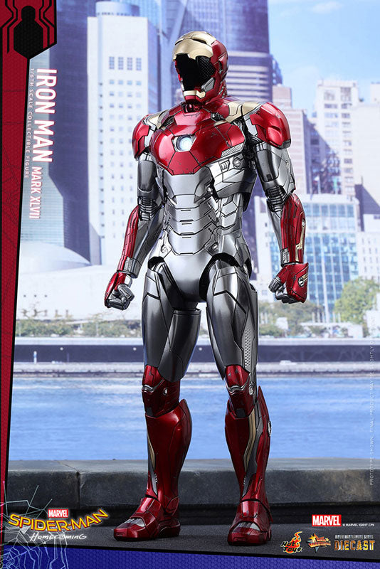 Movie Masterpiece DIECAST "Spider-Man: Homecoming" 1/6 Scale Figure Iron Man Mark. 47 | animota