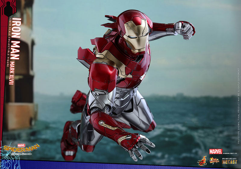 Movie Masterpiece DIECAST "Spider-Man: Homecoming" 1/6 Scale Figure Iron Man Mark. 47 | animota