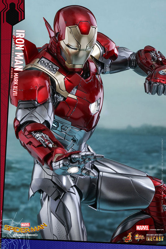 Movie Masterpiece DIECAST Spider-Man: Homecoming 1/6 Figure Iron Man Mark. 47 (Resale) | animota