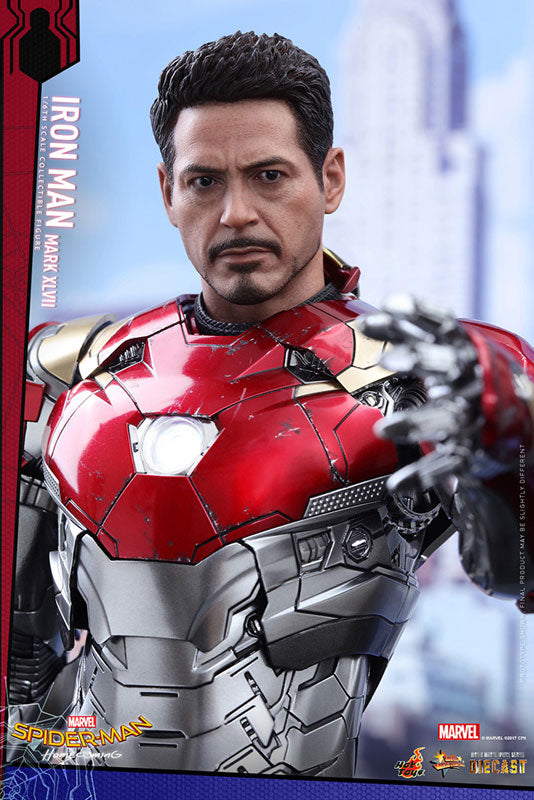 Movie Masterpiece DIECAST "Spider-Man: Homecoming" 1/6 Scale Figure Iron Man Mark. 47 | animota