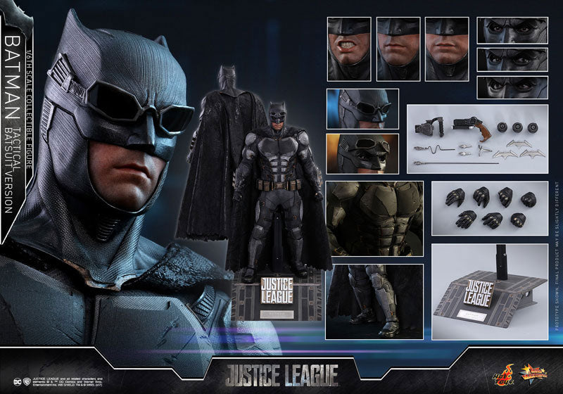 Movie Masterpiece "Justice League" 1/6 Scale Figure Batman (Tactical Batsuit ver.)