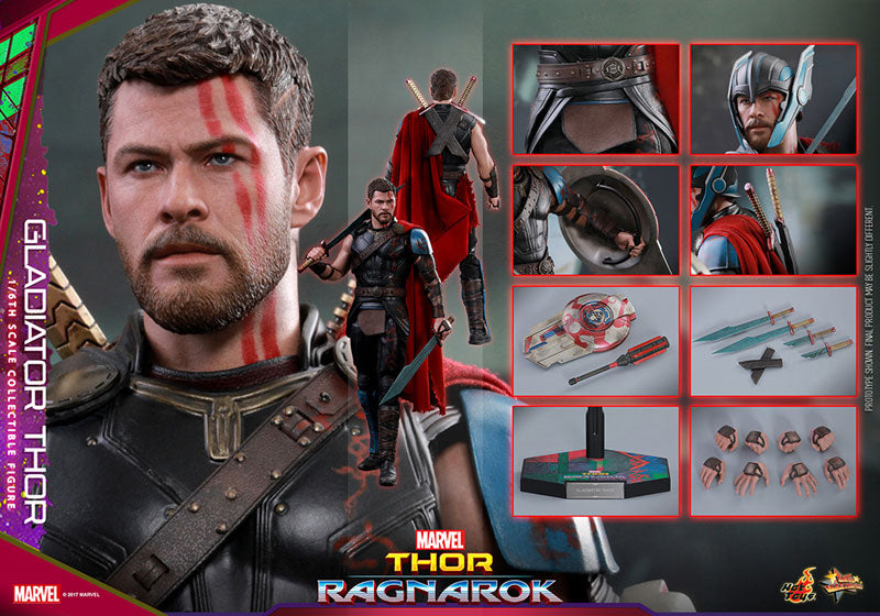 Movie Masterpiece "Thor: Ragnarok" 1/6 Scale Figure Thor (Gladiator Ver.)