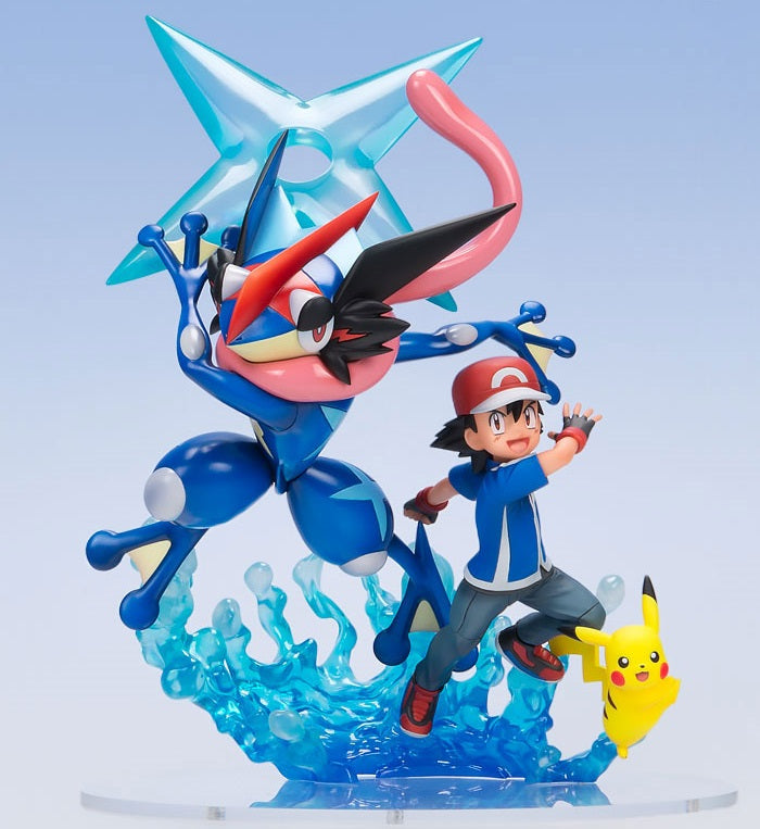 G.E.M. Series - Pokemon: Ash & Pikachu & Ash's Greninja Complete Figure, Action & Toy Figures, animota