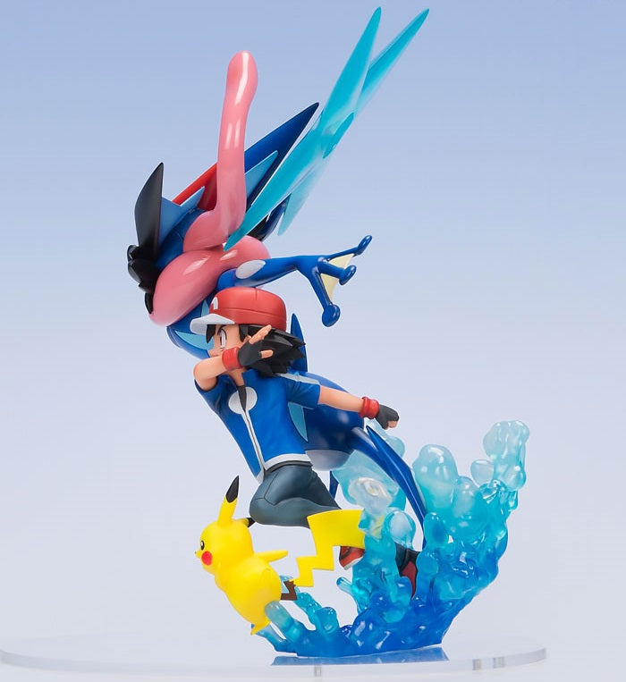 G.E.M. Series - Pokemon: Ash & Pikachu & Ash's Greninja Complete Figure, Action & Toy Figures, animota