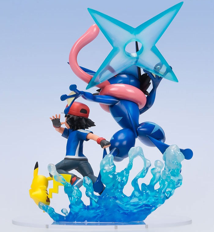 G.E.M. Series - Pokemon: Ash & Pikachu & Ash's Greninja Complete Figure, Action & Toy Figures, animota