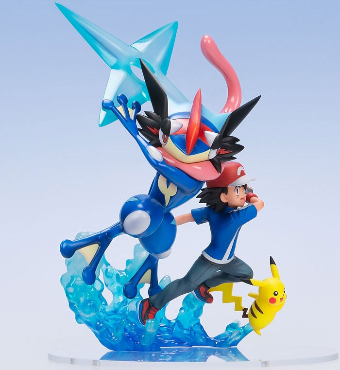 G.E.M. Series - Pokemon: Ash & Pikachu & Ash's Greninja Complete Figure, Action & Toy Figures, animota