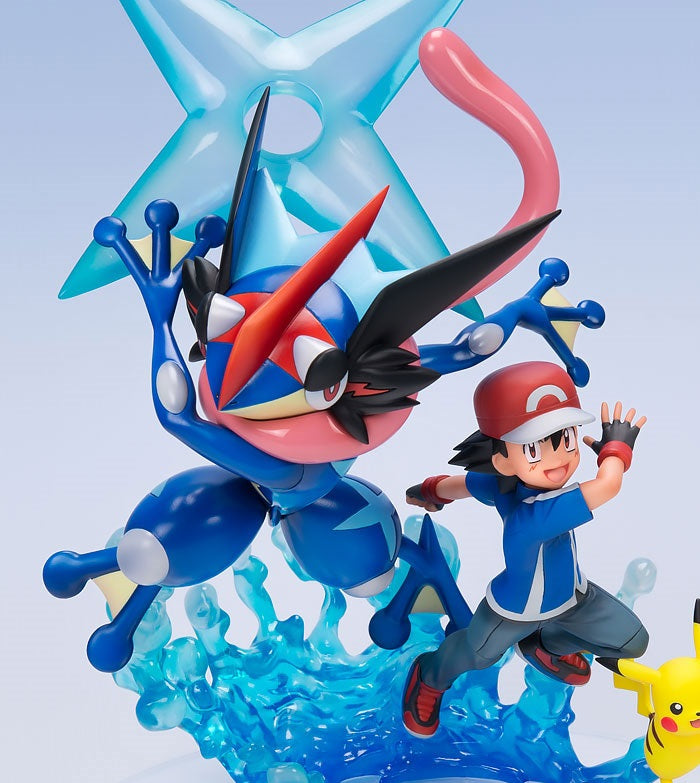 G.E.M. Series - Pokemon: Ash & Pikachu & Ash's Greninja Complete Figure, Action & Toy Figures, animota