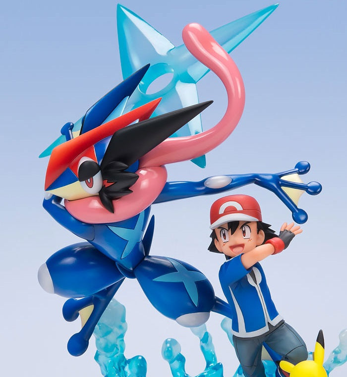 G.E.M. Series - Pokemon: Ash & Pikachu & Ash's Greninja Complete Figure, Action & Toy Figures, animota