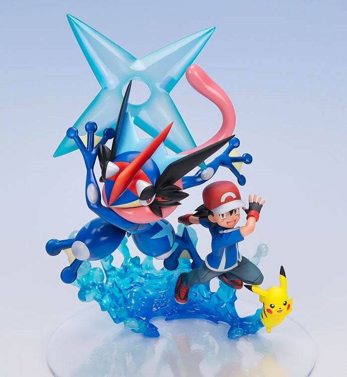 G.E.M. Series - Pokemon: Ash & Pikachu & Ash's Greninja Complete Figure, Action & Toy Figures, animota