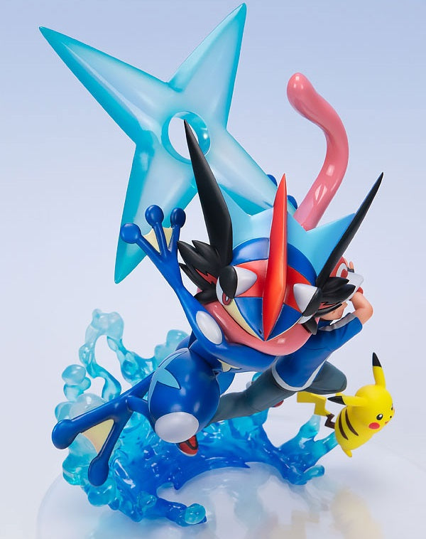 G.E.M. Series - Pokemon: Ash & Pikachu & Ash's Greninja Complete Figure, Action & Toy Figures, animota