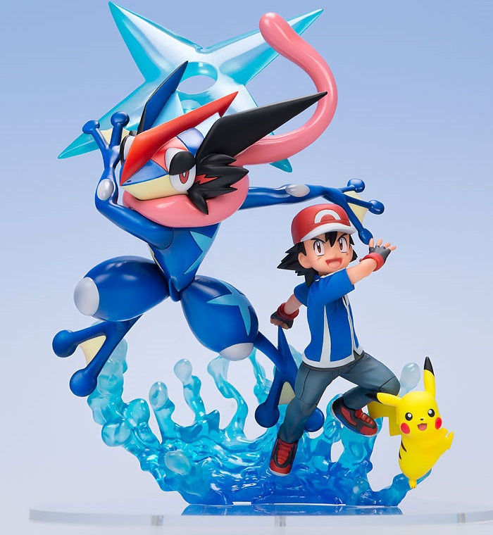 G.E.M. Series - Pokemon: Ash & Pikachu & Ash's Greninja Complete Figure, Action & Toy Figures, animota