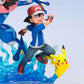 G.E.M. Series - Pokemon: Ash & Pikachu & Ash's Greninja Complete Figure, Action & Toy Figures, animota