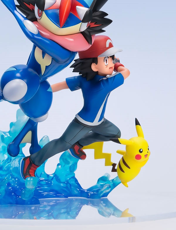 G.E.M. Series - Pokemon: Ash & Pikachu & Ash's Greninja Complete Figure, Action & Toy Figures, animota