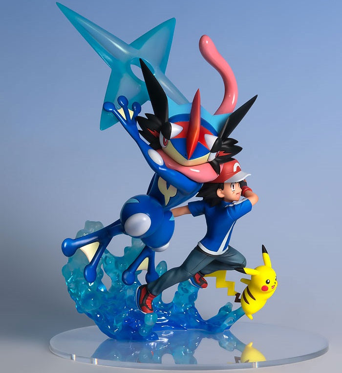 G.E.M. Series - Pokemon: Ash & Pikachu & Ash's Greninja Complete Figure, Action & Toy Figures, animota