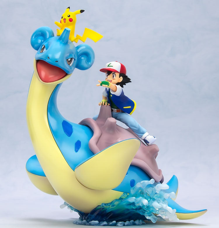 G.E.M. Series - Pokemon: Ash & Pikachu & Lapras Complete Figure, Action & Toy Figures, animota