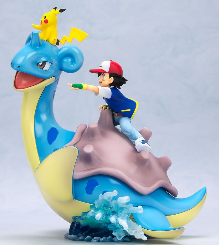 G.E.M. Series - Pokemon: Ash & Pikachu & Lapras Complete Figure, Action & Toy Figures, animota