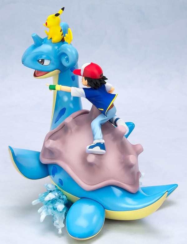 G.E.M. Series - Pokemon: Ash & Pikachu & Lapras Complete Figure, Action & Toy Figures, animota