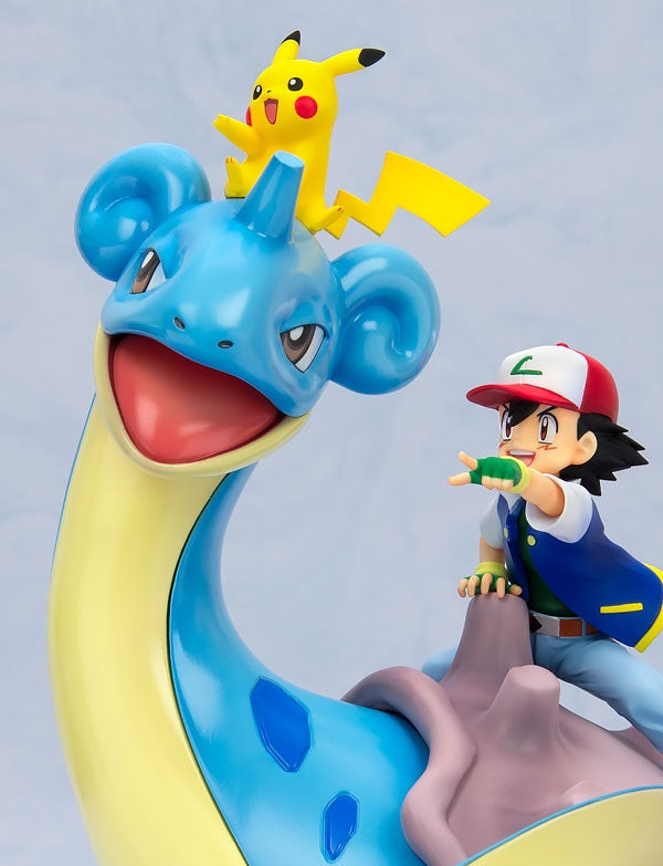 G.E.M. Series - Pokemon: Ash & Pikachu & Lapras Complete Figure, Action & Toy Figures, animota