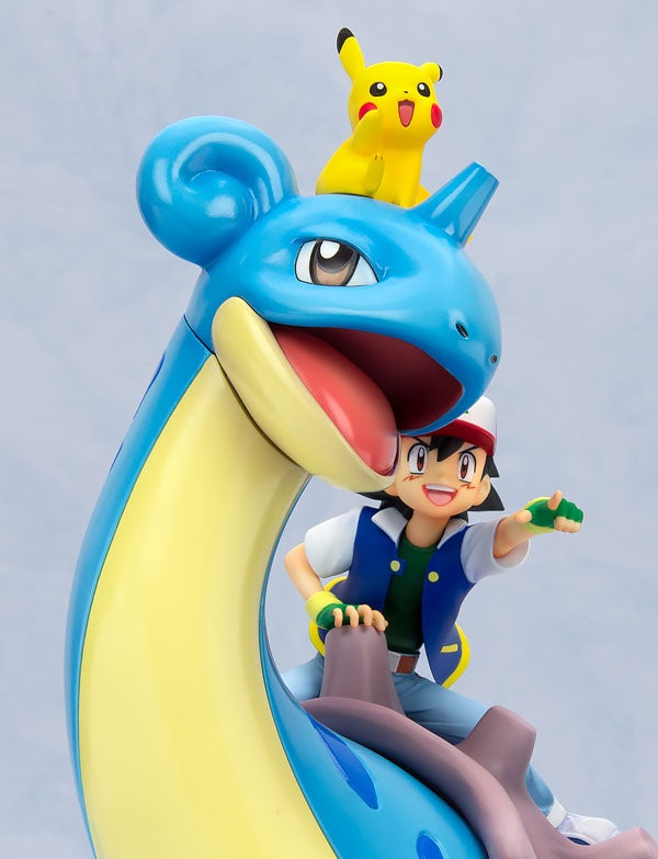 G.E.M. Series - Pokemon: Ash & Pikachu & Lapras Complete Figure, Action & Toy Figures, animota