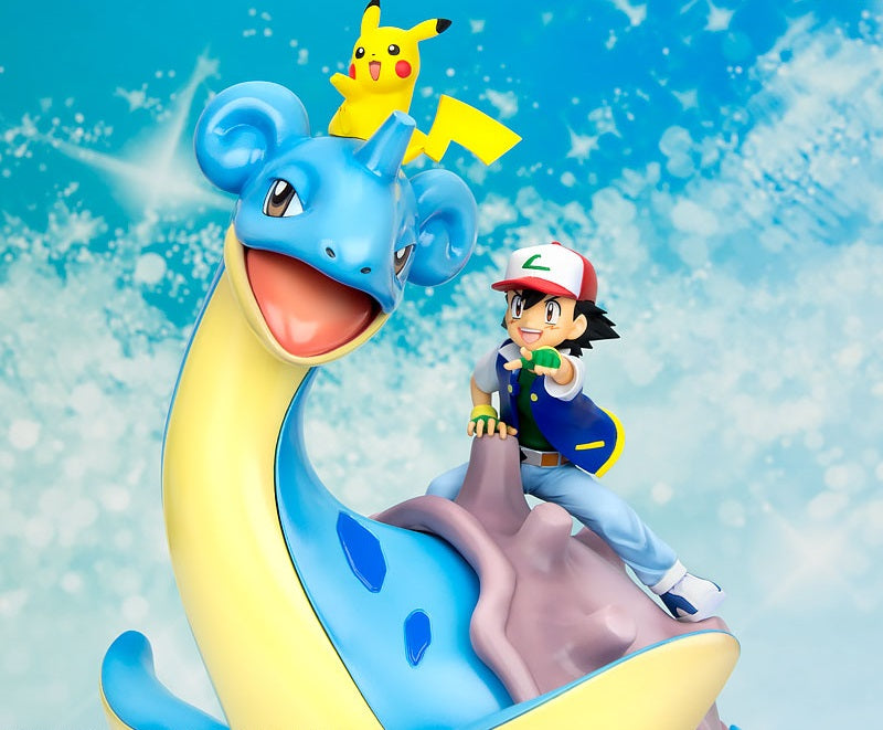 G.E.M. Series - Pokemon: Ash & Pikachu & Lapras Complete Figure, Action & Toy Figures, animota