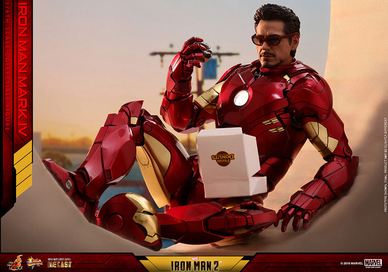 Movie Masterpiece DIECAST "Iron Man 2" 1/6 Scale Figure Iron Man Mark. 4 | animota