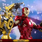 Movie Masterpiece DIECAST "Iron Man 2" 1/6 Scale Figure Iron Man Mark. 4 (w/Suit-Up Gantry)