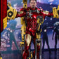 Movie Masterpiece DIECAST "Iron Man 2" 1/6 Scale Figure Iron Man Mark. 4 (w/Suit-Up Gantry)