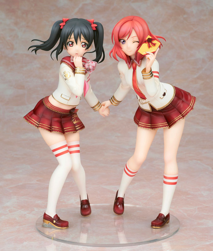 Love Live! School Idol Festival - Nico Yazawa &amp; Maki Nishikino Valentine Hen 1/7 Komplette Figur