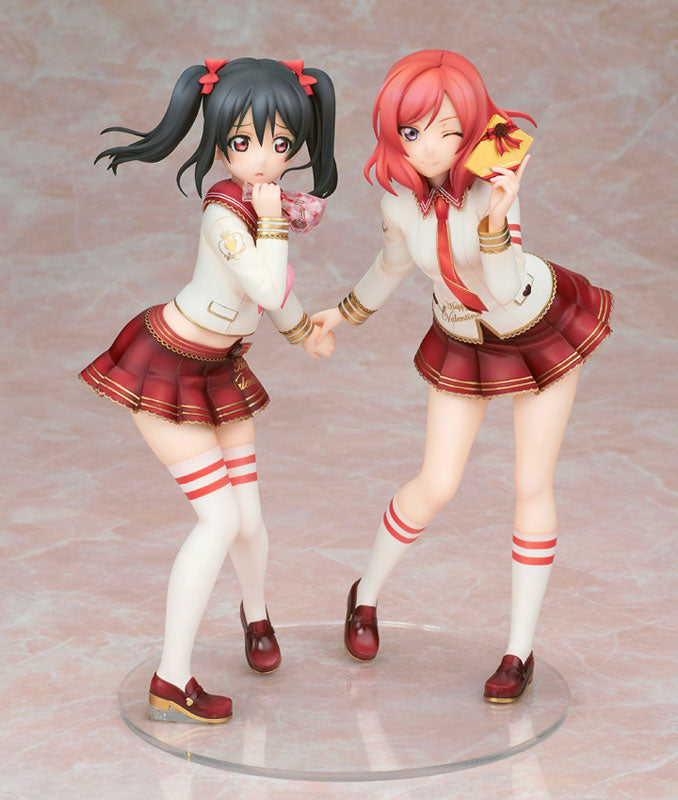 Love Live! School Idol Festival - Figura completa de Nico Yazawa y Maki Nishikino Valentine Hen a escala 1/7