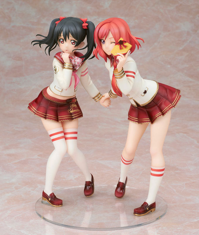 Love Live! School Idol Festival - Nico Yazawa &amp; Maki Nishikino Valentine Hen 1/7 Komplette Figur