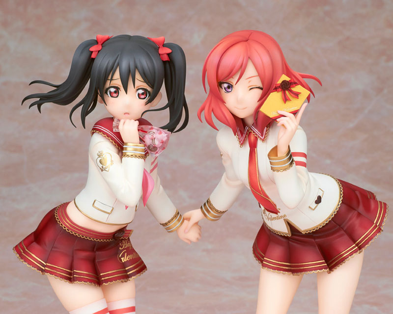 Love Live! School Idol Festival - Nico Yazawa &amp; Maki Nishikino Valentine Hen 1/7 Komplette Figur