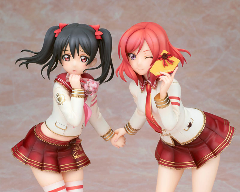 Love Live! School Idol Festival - Figura completa de Nico Yazawa y Maki Nishikino Valentine Hen a escala 1/7