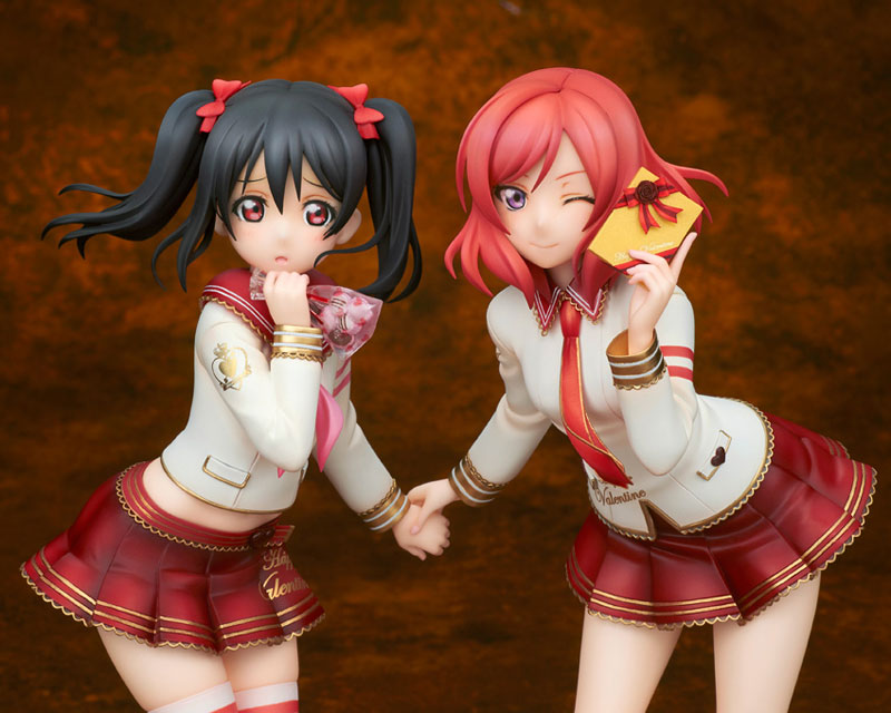 Love Live! School Idol Festival - Nico Yazawa &amp; Maki Nishikino Valentine Hen 1/7 Komplette Figur