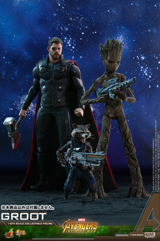 Movie Masterpiece "Avengers: Infinity War" 1/6 Scale Figure Groot