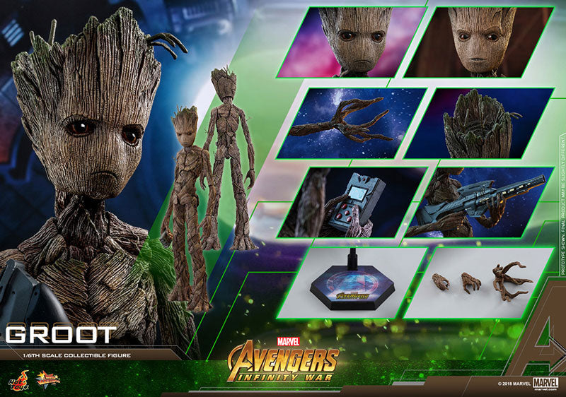 Movie Masterpiece "Avengers: Infinity War" 1/6 Scale Figure Groot