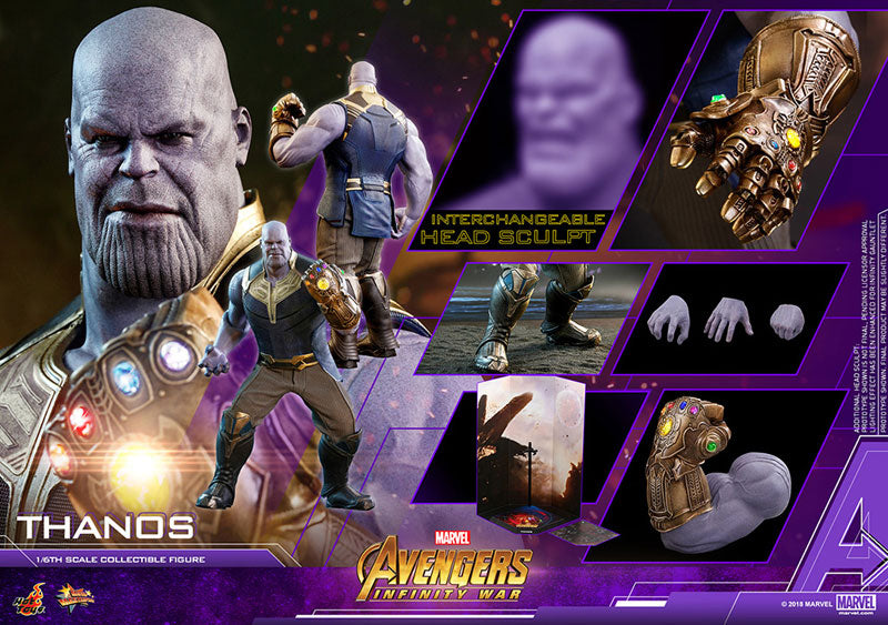 Movie Masterpiece "Avengers: Infinity War" 1/6 Scale Figure Thanos