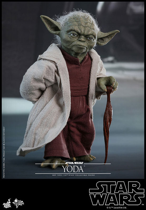 Movie Masterpiece Star Wars: Episode II - Attack of the Clones" 1/6 Scale Figure Yoda